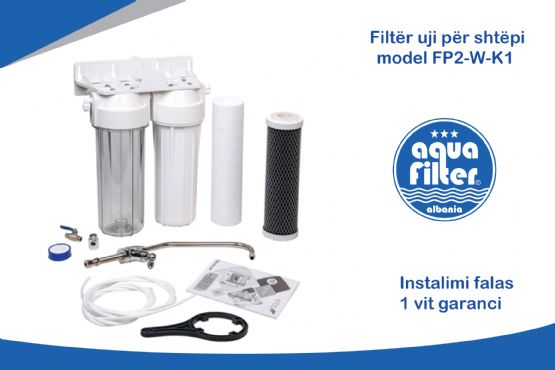 Filtër uji për shtëpi, model FP2-W-K1 nga Aqua Filter Albania